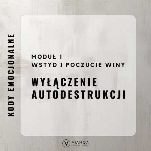 Kody Emocjonalne — Wyłączenie Autodestrukcji